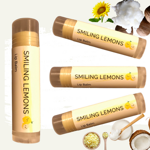 Non scented, organic lip balms