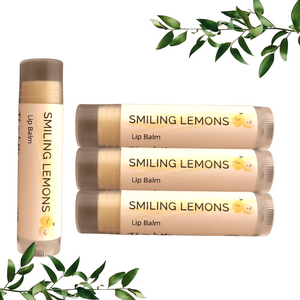 Non scented, organic lip balms